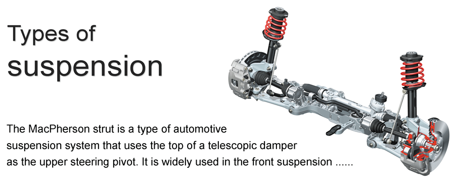 بررسی انواع سیستم تعلیق خودرو